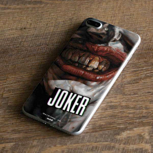 DC Comics Joker Graphic Novel Cover 2008 Art by Lee Bermejo iPhone 8 Plus Skin